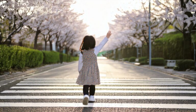 【子供と横断歩道】宇野真史作品