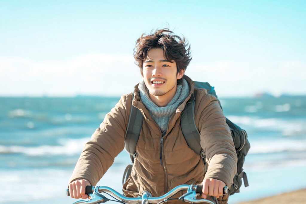 【海と男性】宇野真史作品